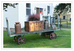 An Old Fashioned Baggage Wagon